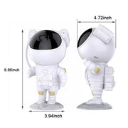 astronaut galaxy projector night light, view 2 - MRSLM