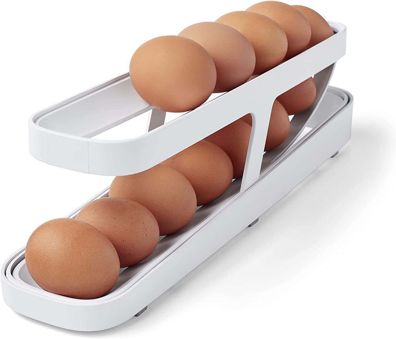 Rolling egg holder dispenser, view 7 - MRSLM