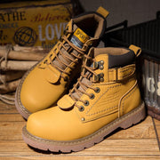 Men's winter high-top tooling suede boots - MRSLM