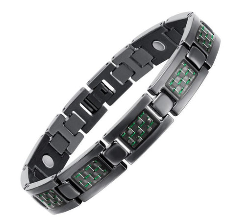 titanium steel magnetic bracelet, view 6 - MRSLM