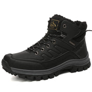 Men's plush snow boots, view 3 - MRSLM