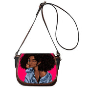 printed PU shell messenger bag, view 24 - MRSLM