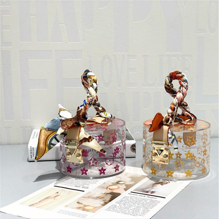 New summer round box transparent bag - MRSLM
