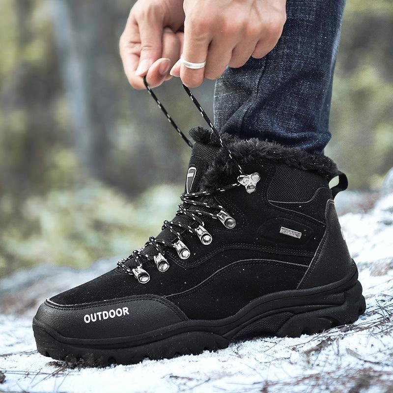 High-top lace-up snow climbing shoes - MRSLM