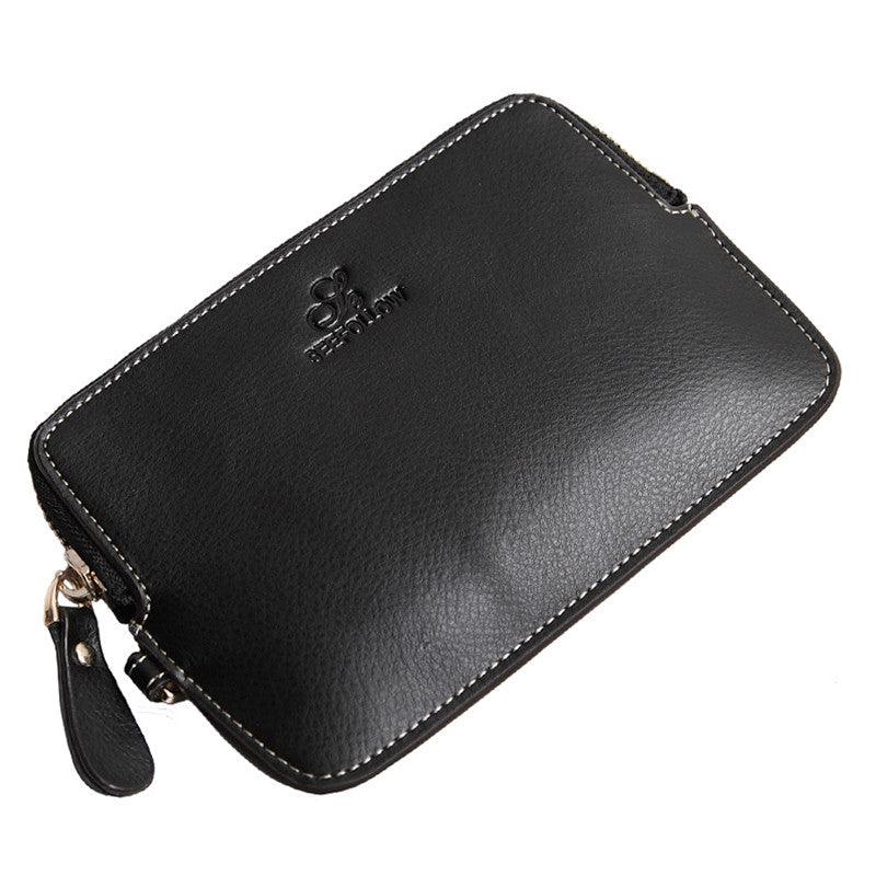 Cowhide coin purse, view 3 - MRSLM