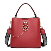 Soft PU bucket crossbody bag, view 7 - MRSLM