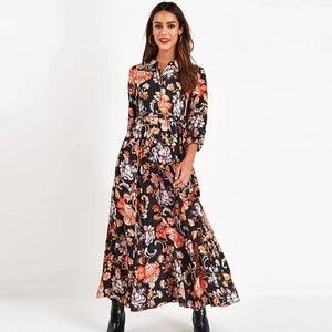 casual slim dress, view 4 - MRSLM