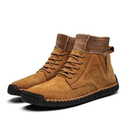 Men's high-top pig leather boots, view 3 - MRSLM
