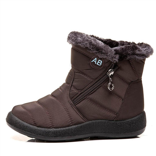 women's waterproof snow boots, view 5 - MRSLM