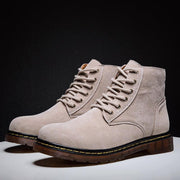 British style high-top casual work boots - MRSLM