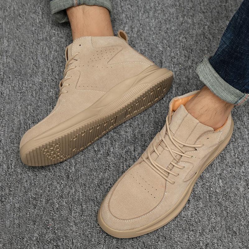 british style suede martin boots, view 2 - MRSLM