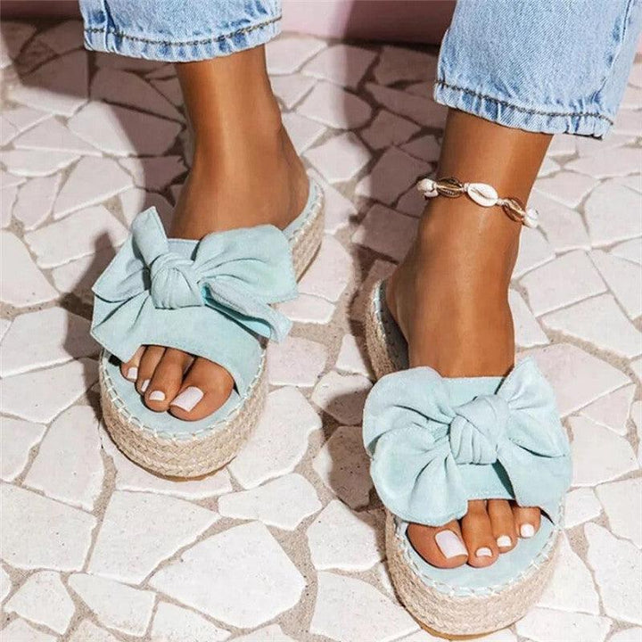 Bow sandals and slippers - MRSLM