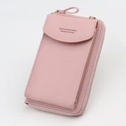 Women's PU leather phone crossbody bag - MRSLM