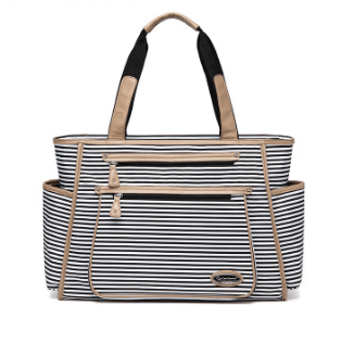 striped diaper shoulder bag - MRSLM