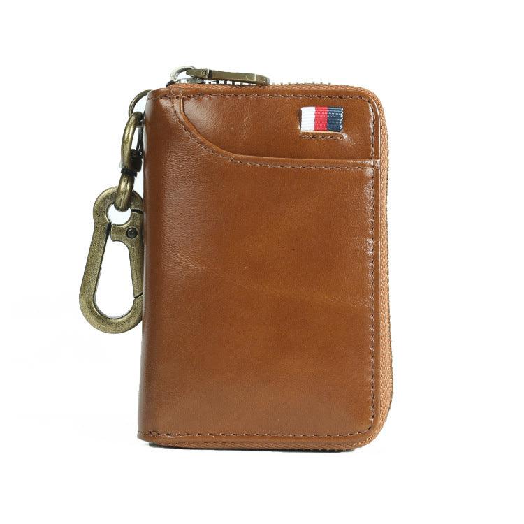 Men's business leather clutch bag, view 4 - MRSLM