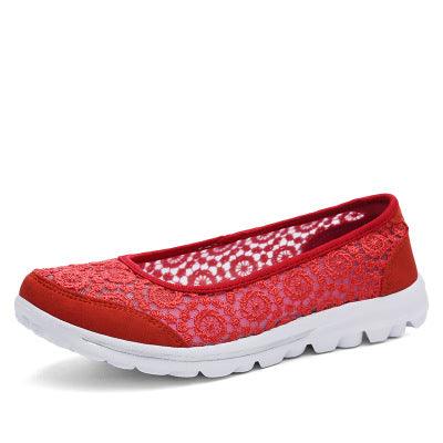Women's cloth slip-on shoes, view 5 - MRSLM
