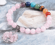Crystal beaded bracelet, view 3 - MRSLM