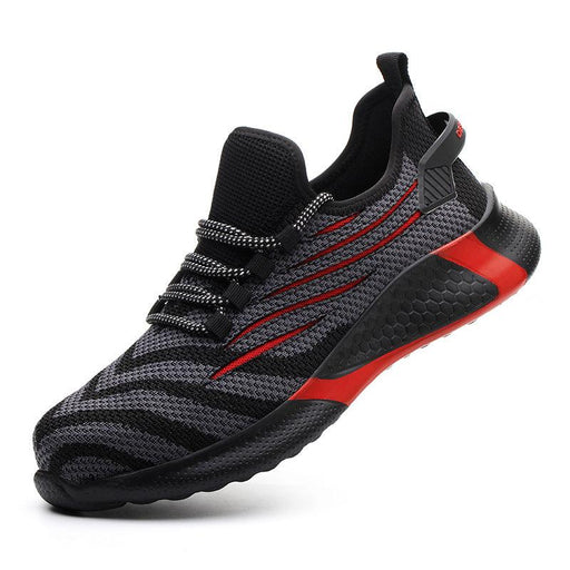 knit steel toe work shoes - MRSLM