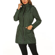 women's waterproof windbreaker jacket, view 5 - MRSLM
