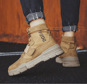 Men's lace-up microfiber winter boots - MRSLM