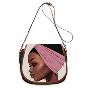 printed PU shell messenger bag, view 14 - MRSLM