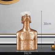 nordic resin figure sculpture, view 2 - MRSLM
