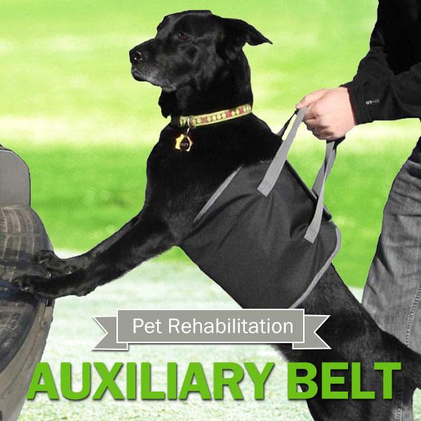 Pet Dog Auxiliary Belt Carrier Bag Assist Sling Outdoor Portable Lift Support Rehabilitation Harness - MRSLM