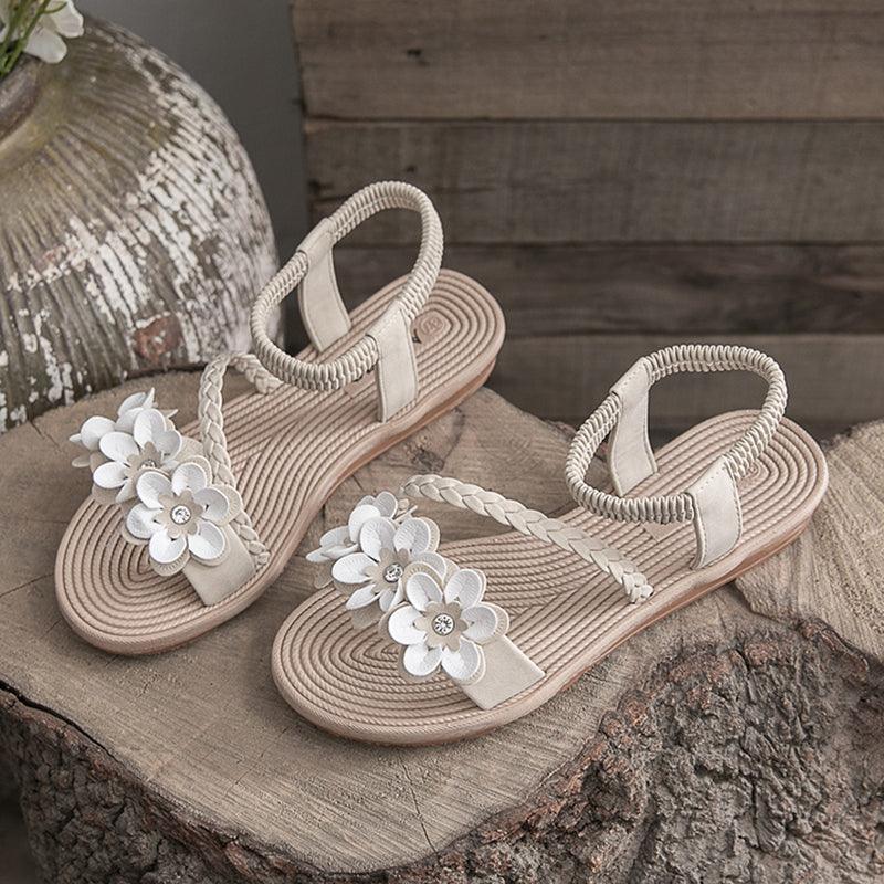 flat roman slip-on shoes, view 2 - MRSLM