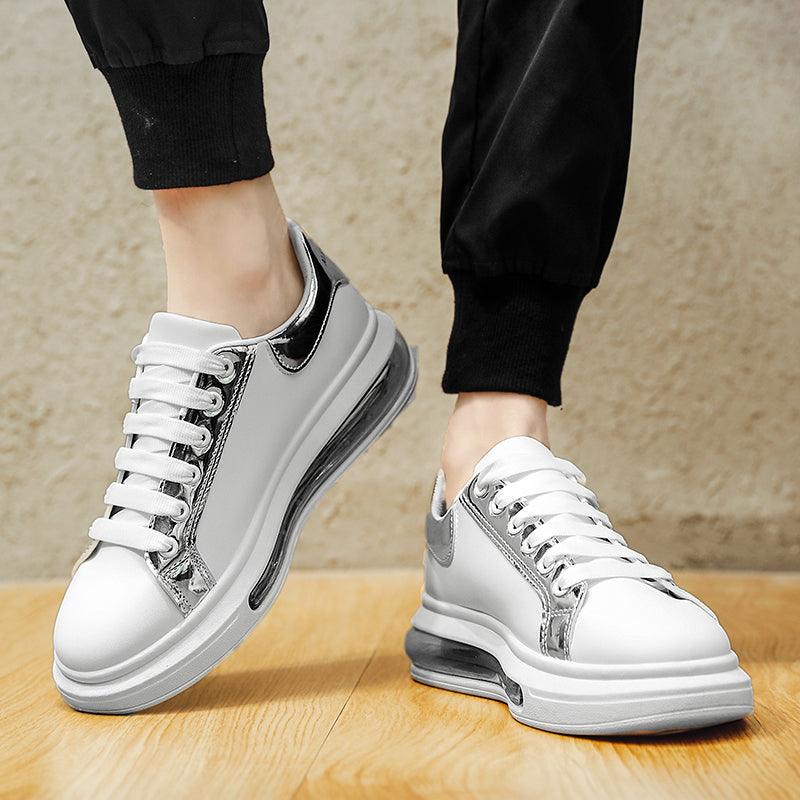 Men's Low-top Sneakers Round Toe Flat Heel Men's Trendy Shoes Men's Casual Shoes - MRSLM