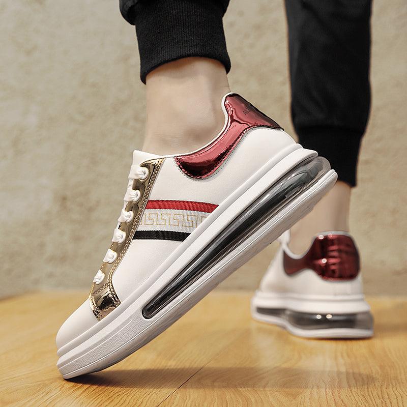 Men's Low-top Sneakers Round Toe Flat Heel Men's Trendy Shoes Men's Casual Shoes - MRSLM