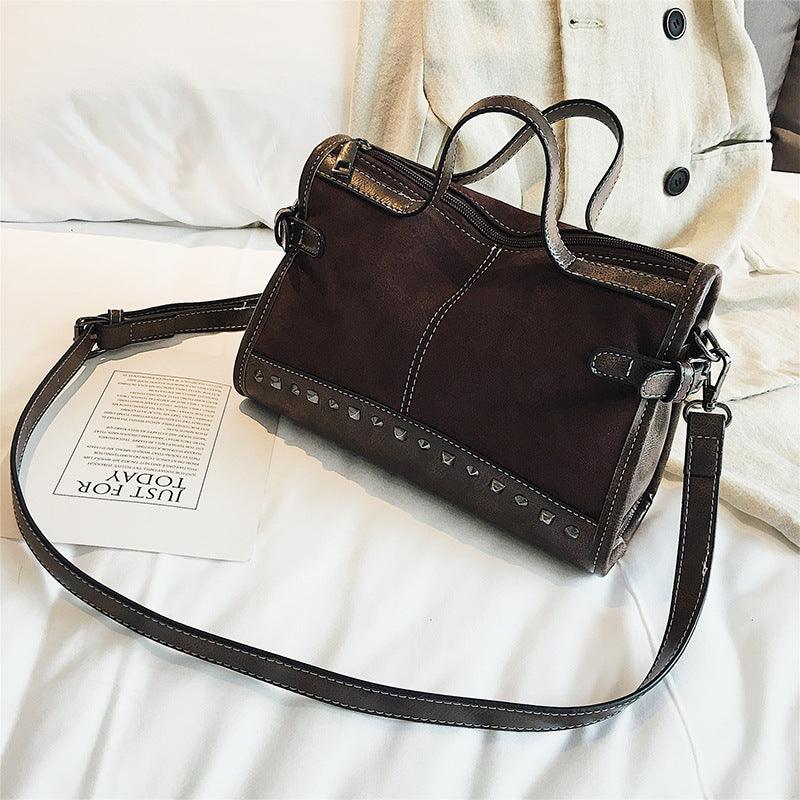 PU Boston shoulder bag, view 5 - MRSLM