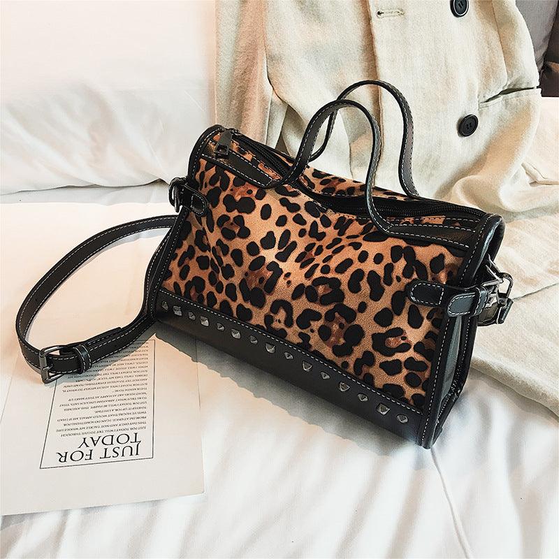PU Boston shoulder bag, view 2 - MRSLM
