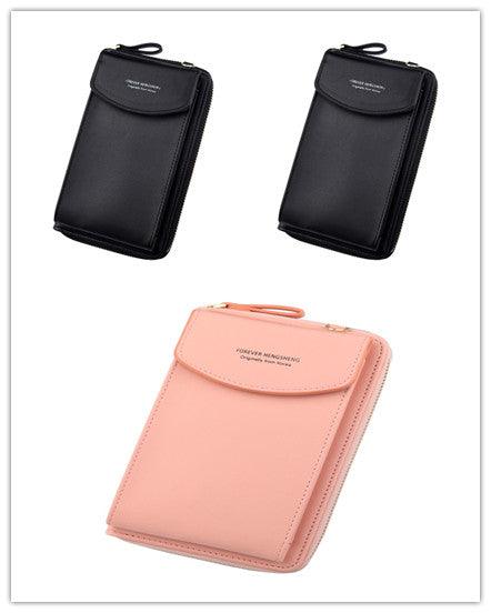 Women's PU leather phone crossbody bag, view 22 - MRSLM