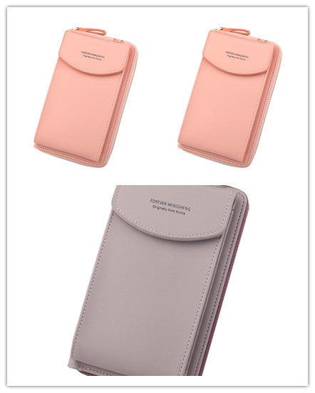 Women's PU leather phone crossbody bag, view 18 - MRSLM