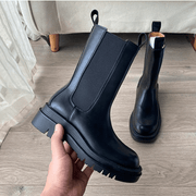 Women's platform Chelsea ankle boots, view 5 - MRSLM
