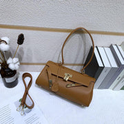 First layer cowhide messenger bag, view 2 - MRSLM