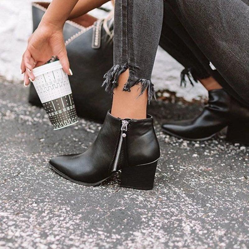 leopard print ankle boots - MRSLM