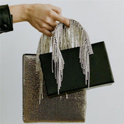 Tassel rhinestone chain handbag - MRSLM