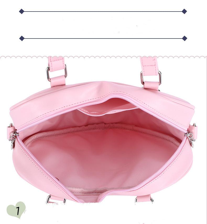 Small Pancake Love Hand Single Shoulder Messenger Bag - MRSLM