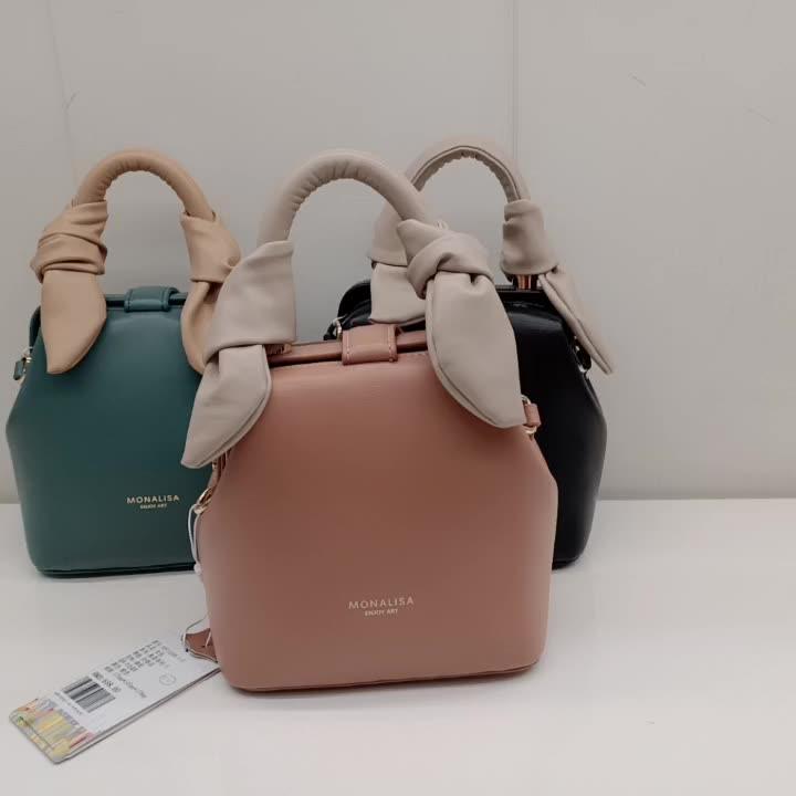 Textured claw horn messenger handbag - MRSLM