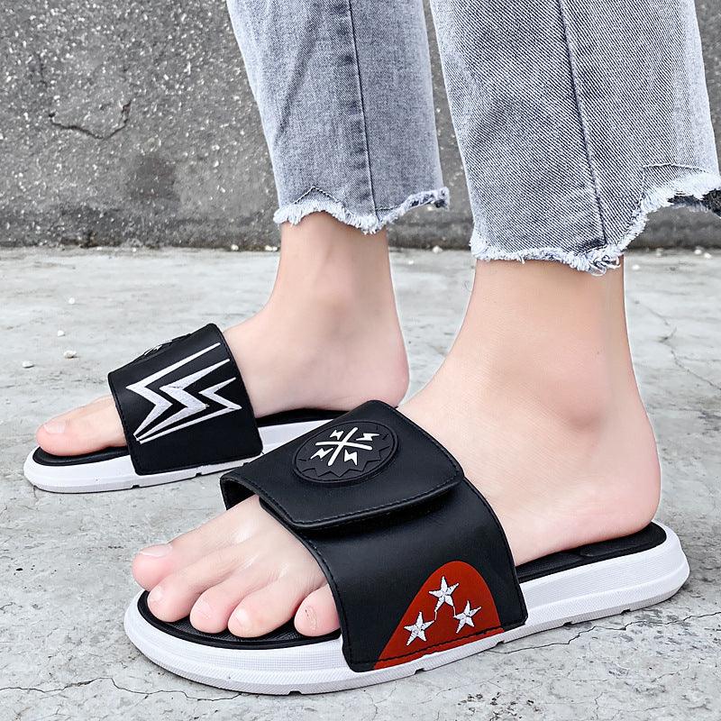 Sporty flip-flop sandals, view 2 - MRSLM