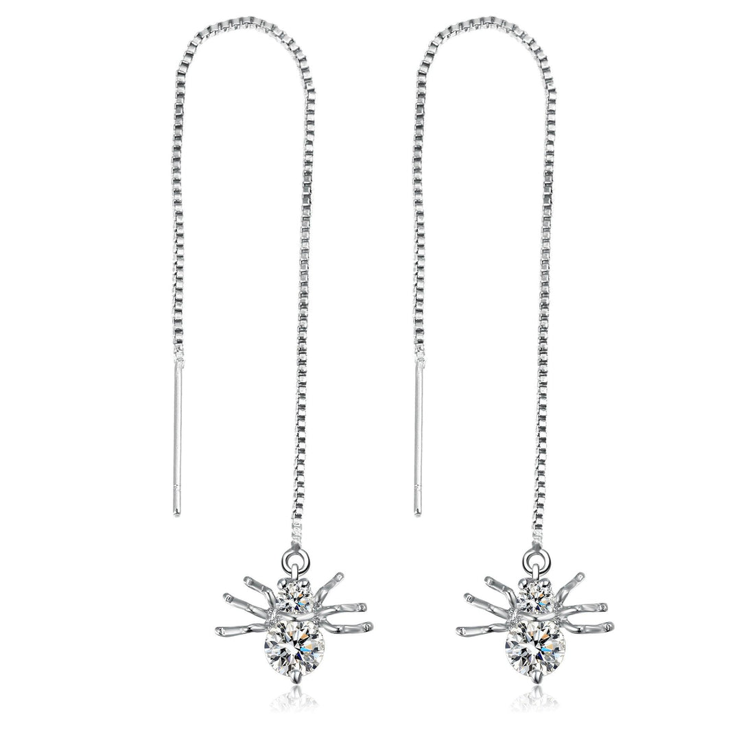 Shining Star Tassel Earrings Back Hanging Exquisite Earrings - MRSLM