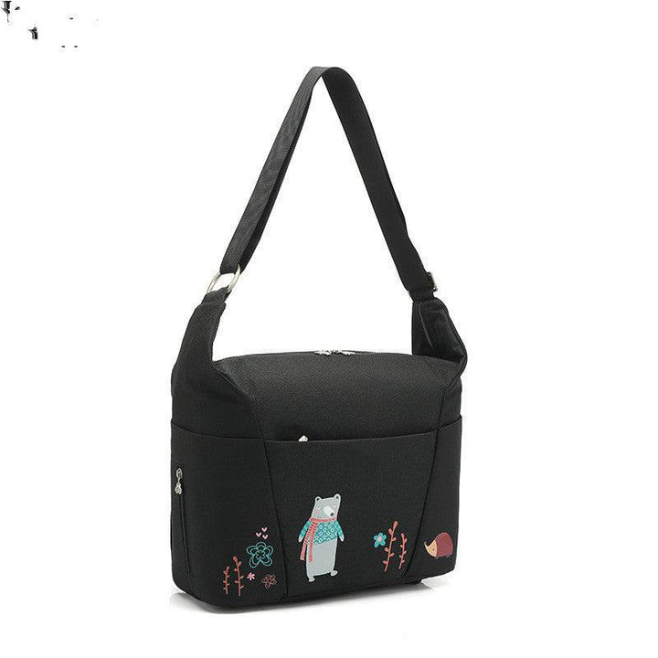 Cartoon Double Shoulder Mother And Baby Bag Set - MRSLM