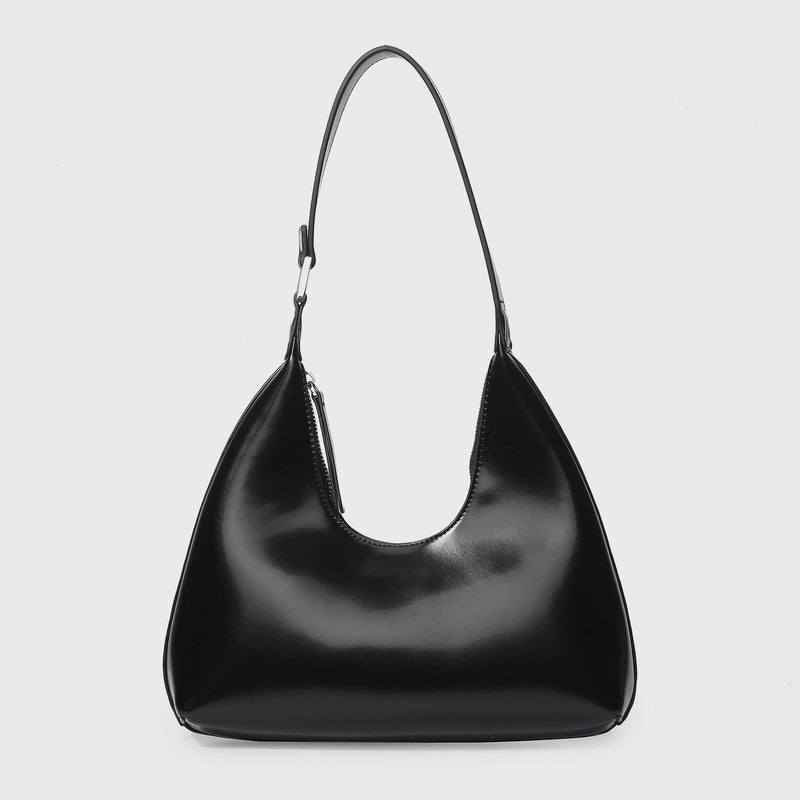 retro cowhide one-shoulder handbag, view 7 - MRSLM