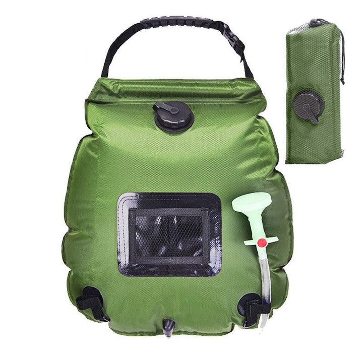 Outdoor Solar Bath Bag Camping Bath Water Storage Bag Portable 20L Bath Water Bag - MRSLM