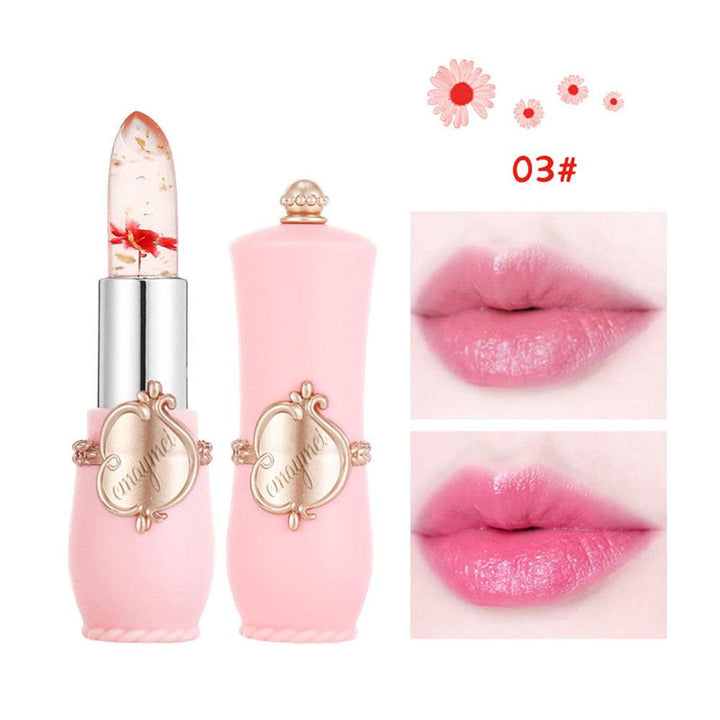 Maymei Moisturizing Lip Balm Dried Flower Color Changing Lipstick - MRSLM