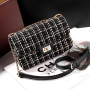 small square chain shoulder bag, view 2 - MRSLM
