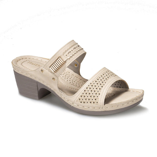 women's summer wedge slippers, view 4 - MRSLM
