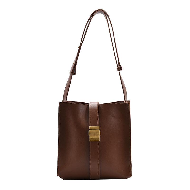 simple texture messenger bag, view 2 - MRSLM