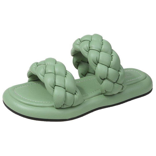 Women's flat sponge cake sandals, view 5 - MRSLM